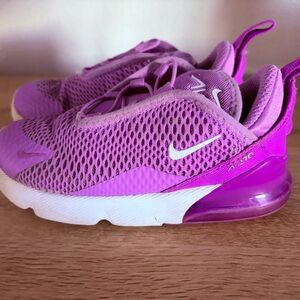 Nike air max toddler  Purple Mesh Sneakers